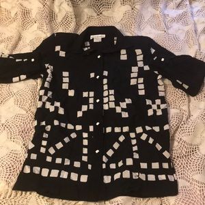 Ladies Peter Popovitch button down blouse.